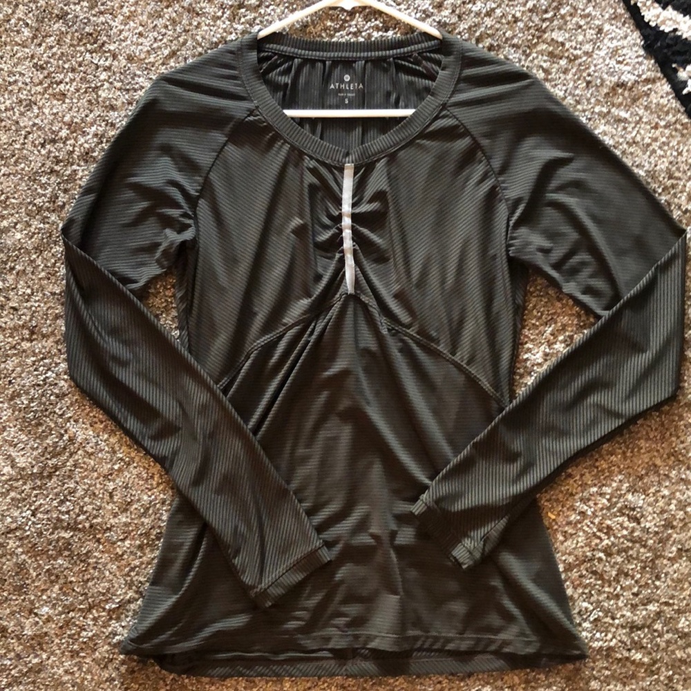 Green Athleta Top